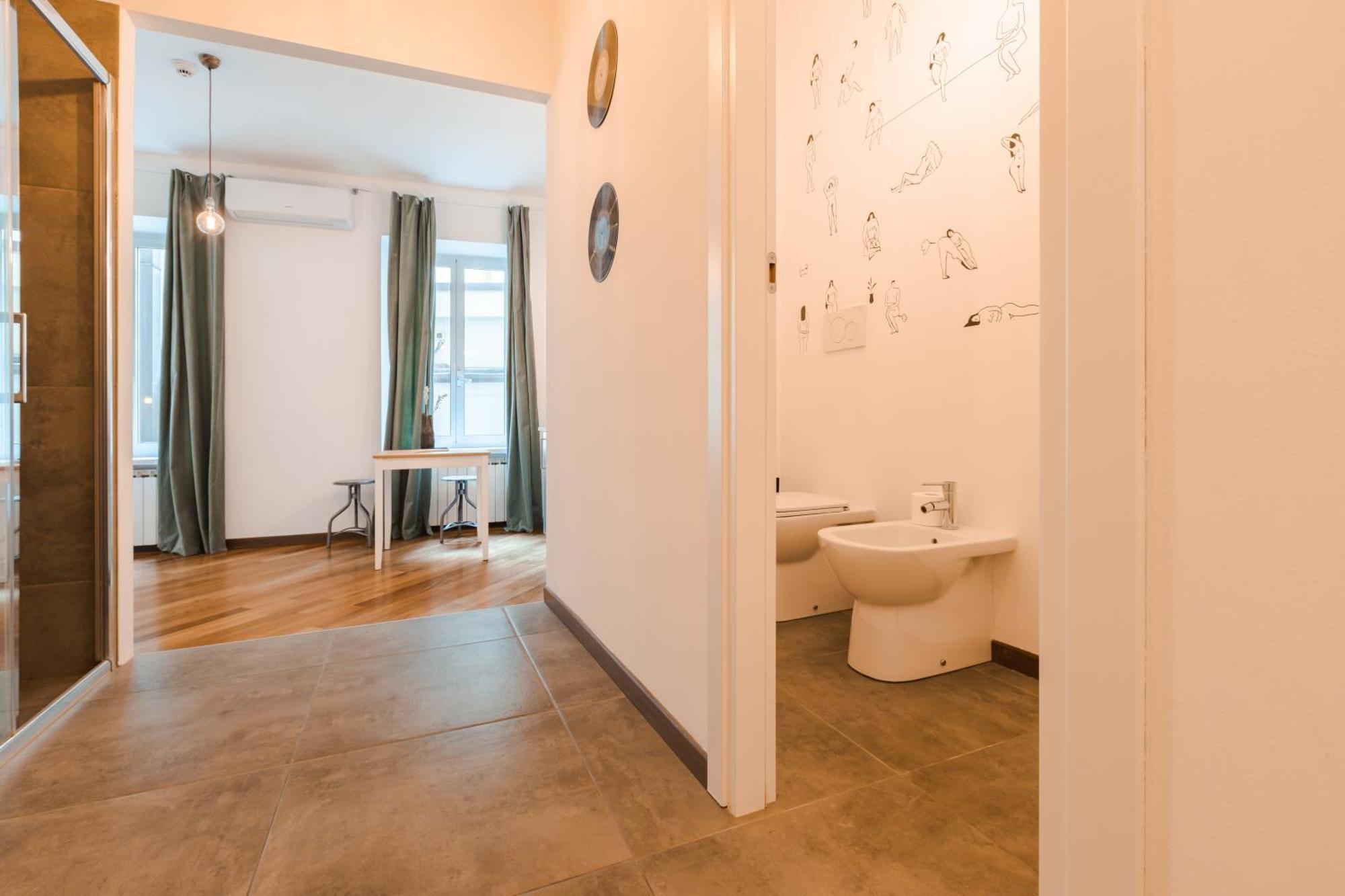 Apartament La Stazione Degli Artisti Triest Zewnętrze zdjęcie